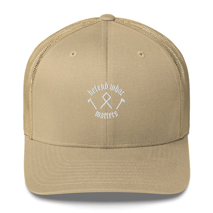 Defend what matter Trucker Cap