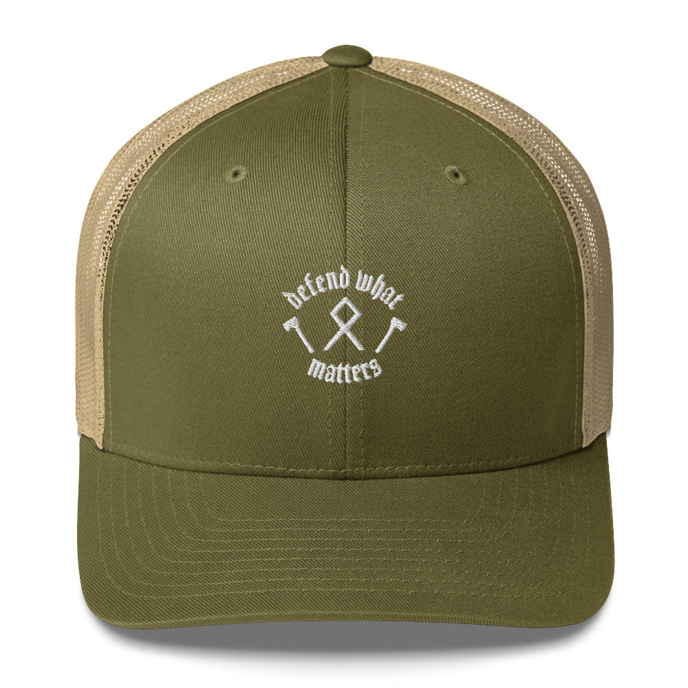 Defend what matter Trucker Cap