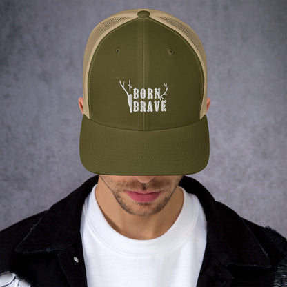 Born Brave Trucker Cap