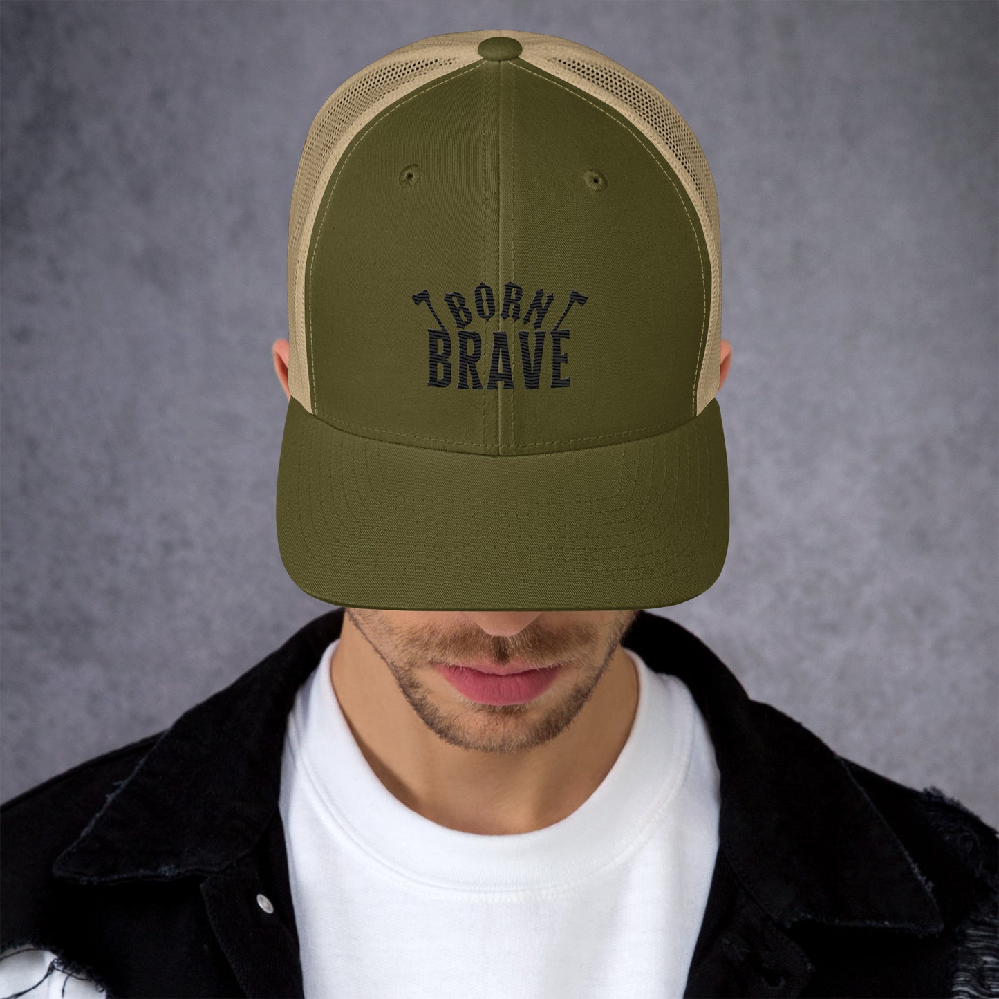 Casquette de camionneur Born Brave