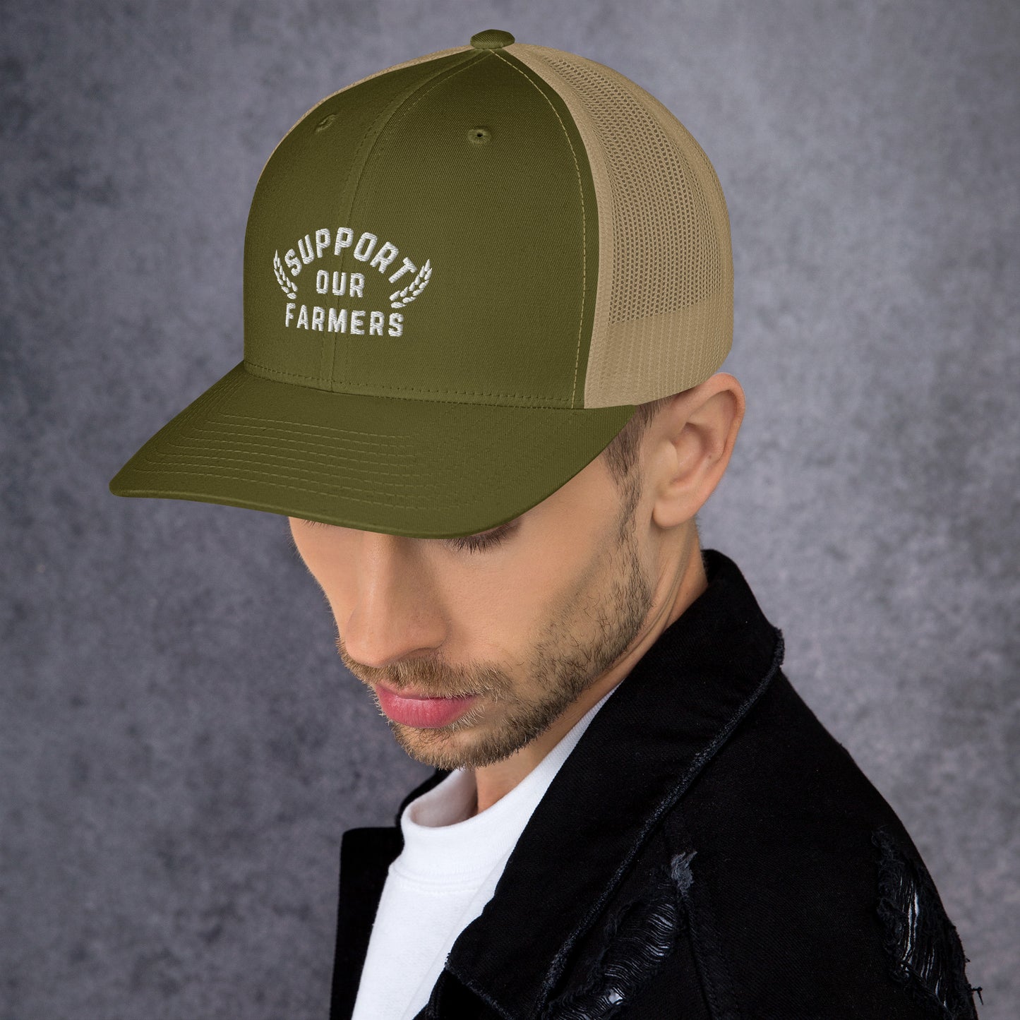 Support Our Farmers Trucker Cap