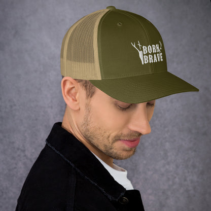 Born Brave Trucker Cap