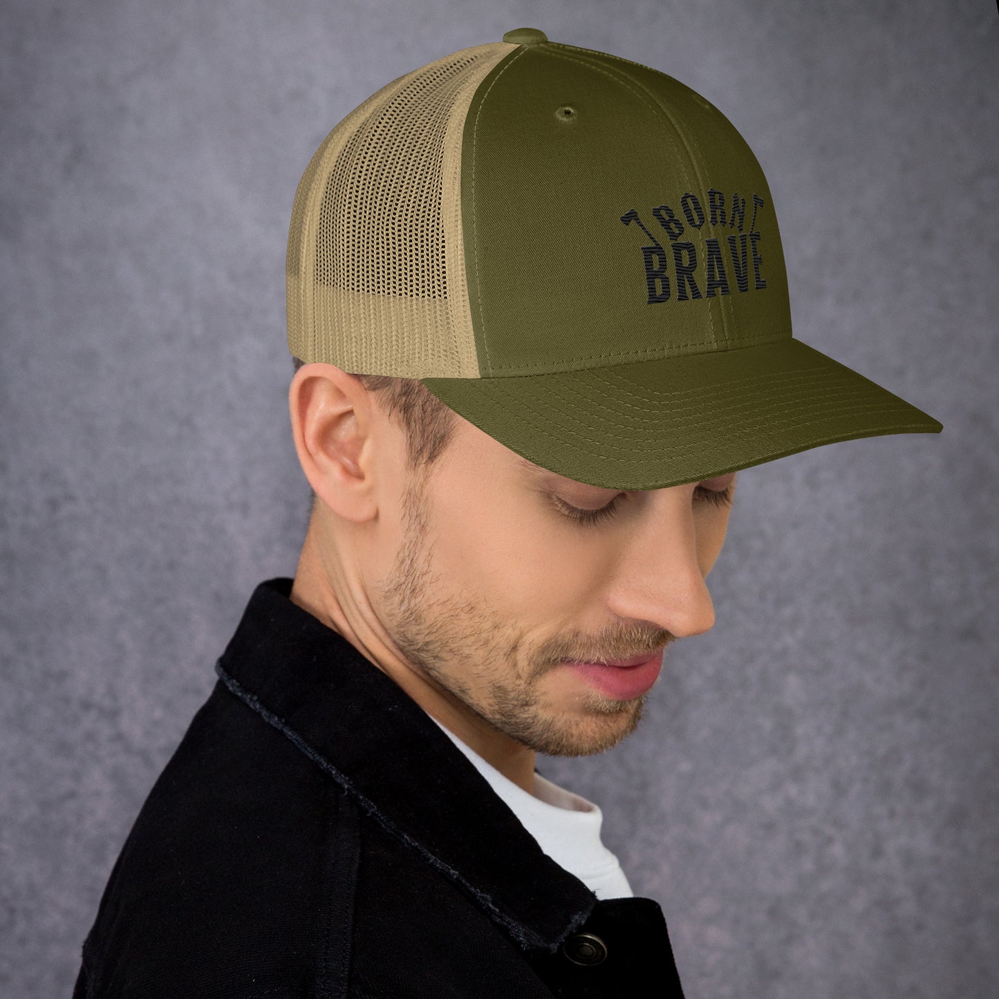 Casquette de camionneur Born Brave