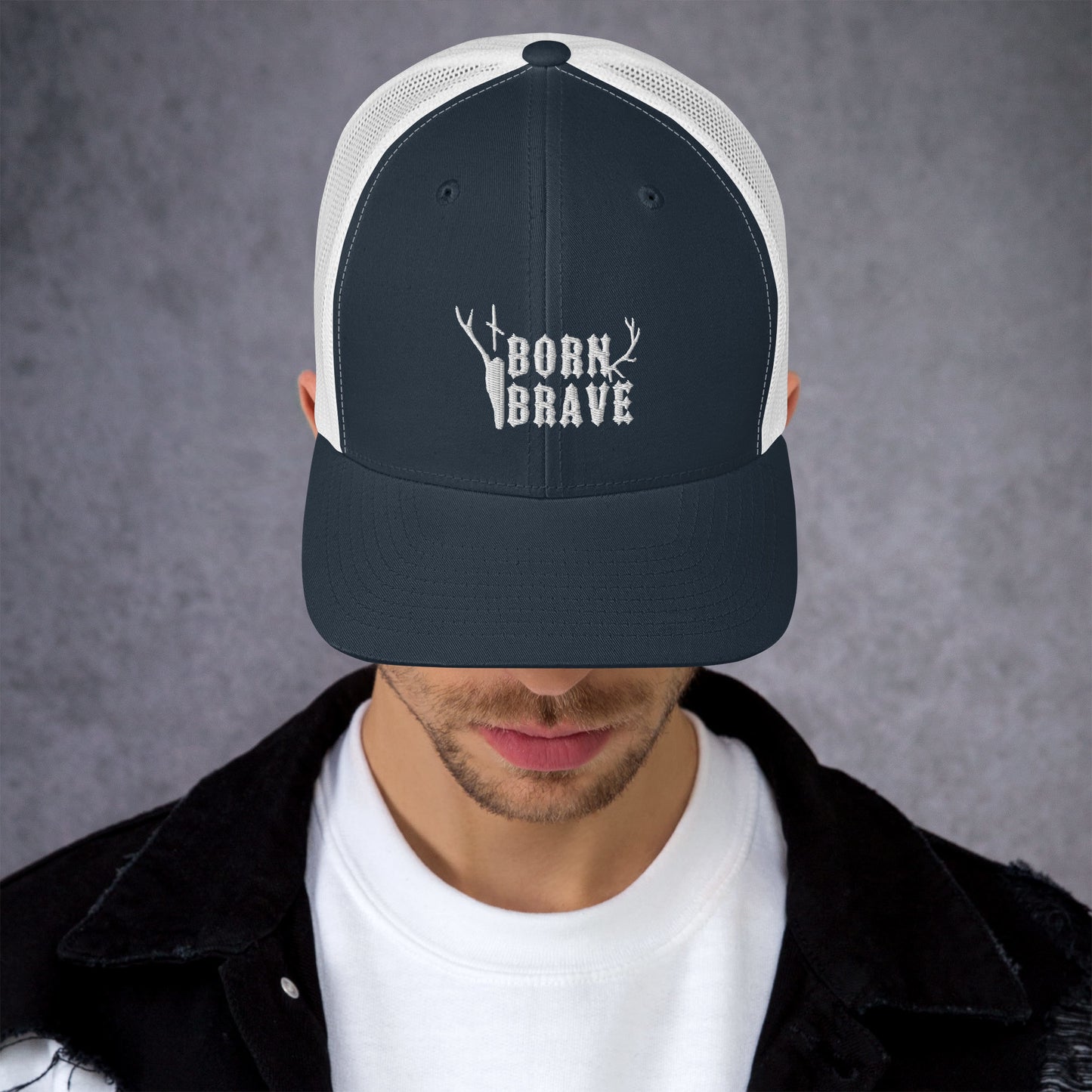 Born Brave Trucker Cap