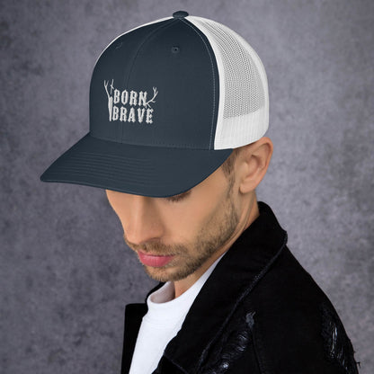 Born Brave Trucker Cap