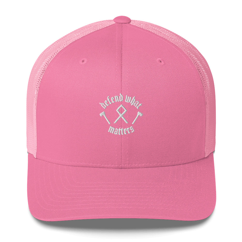 Defend what matter Trucker Cap