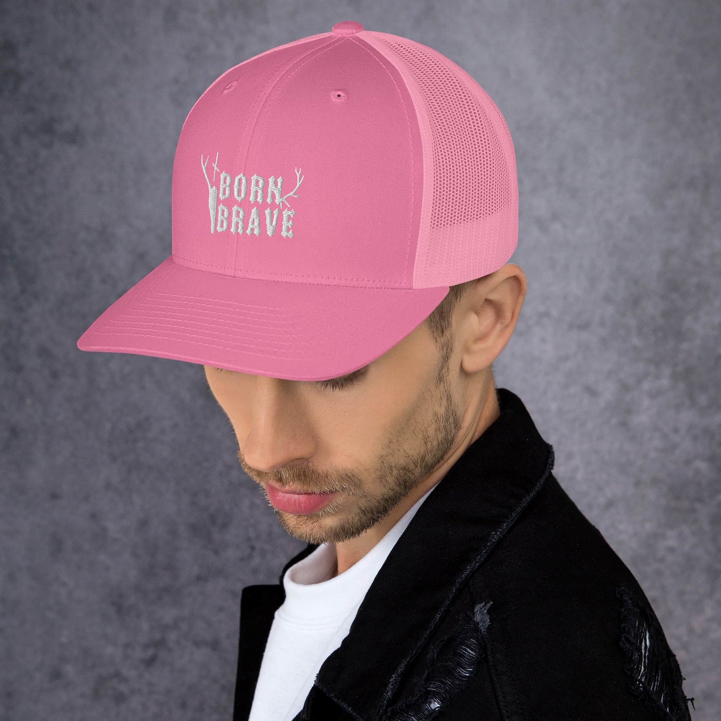 Born Brave Trucker Cap