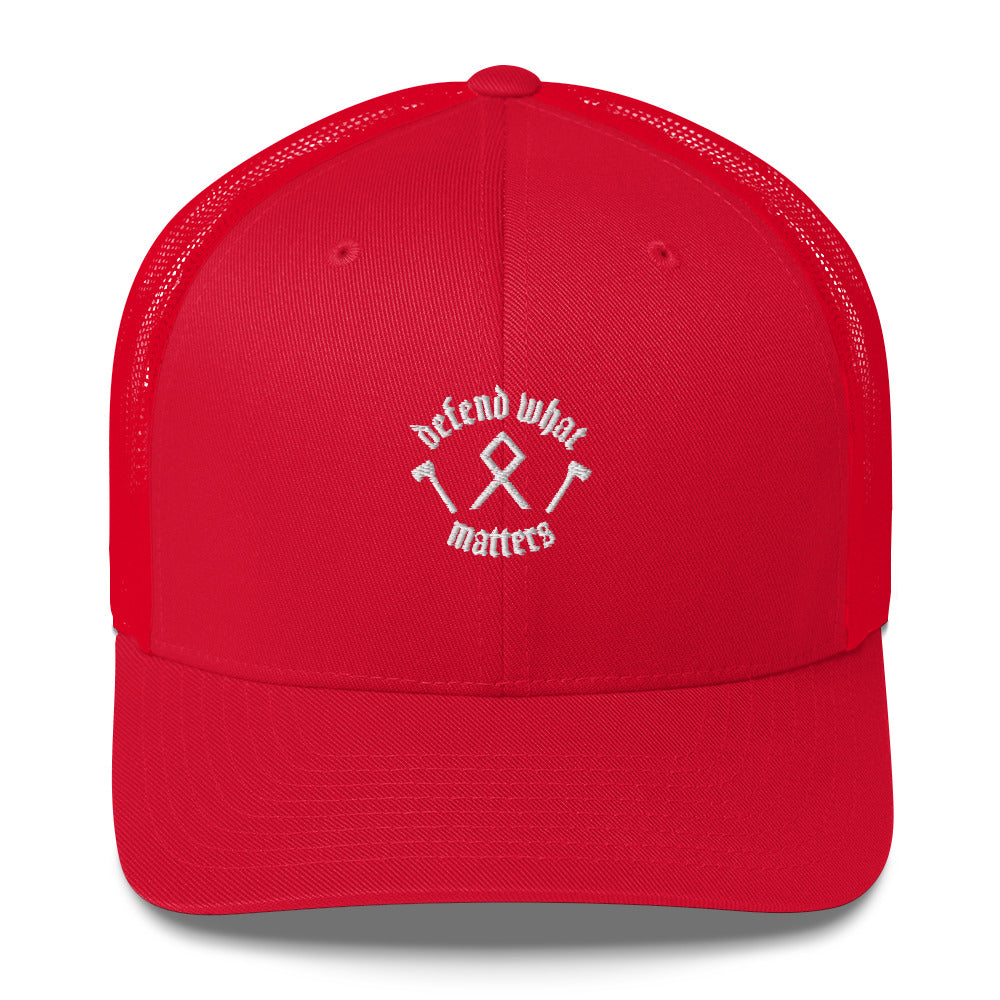 Defend what matter Trucker Cap