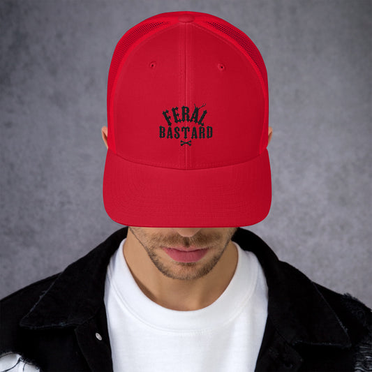 Feral Bastard Trucker Cap