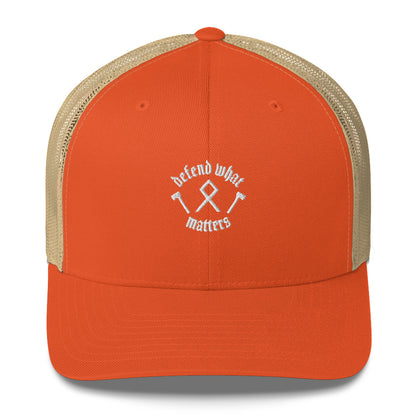 Defend what matter Trucker Cap