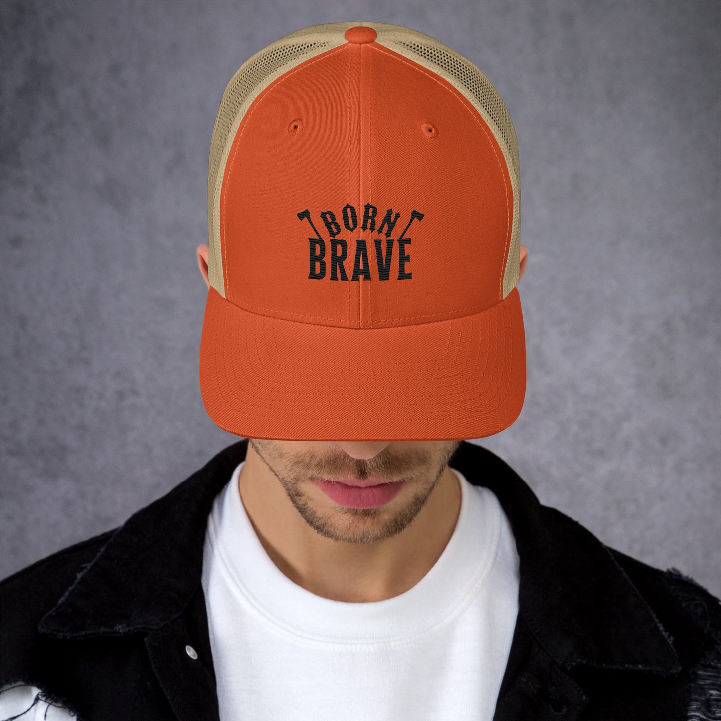 Born Brave Trucker Cap