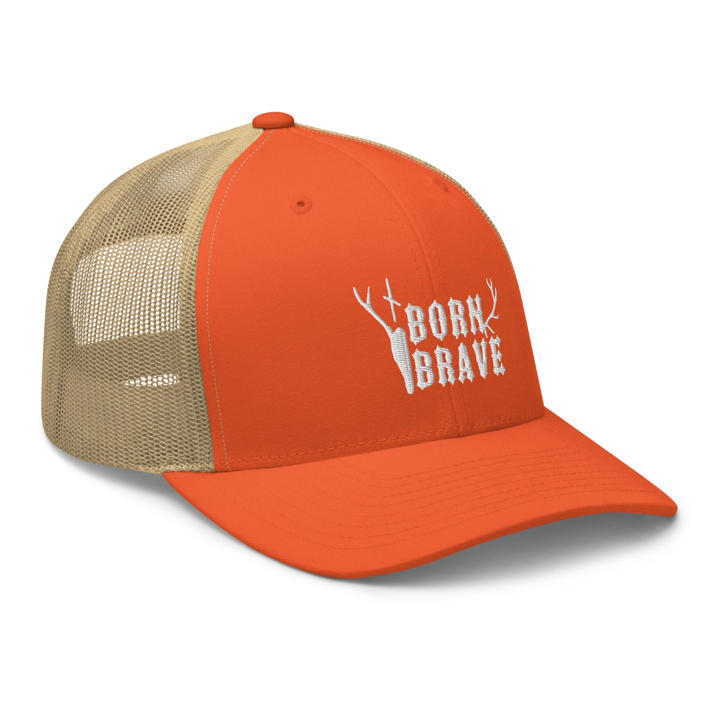 Born Brave Trucker Cap