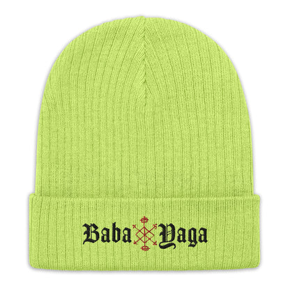 Baba Yaga Ribbed knit beanie