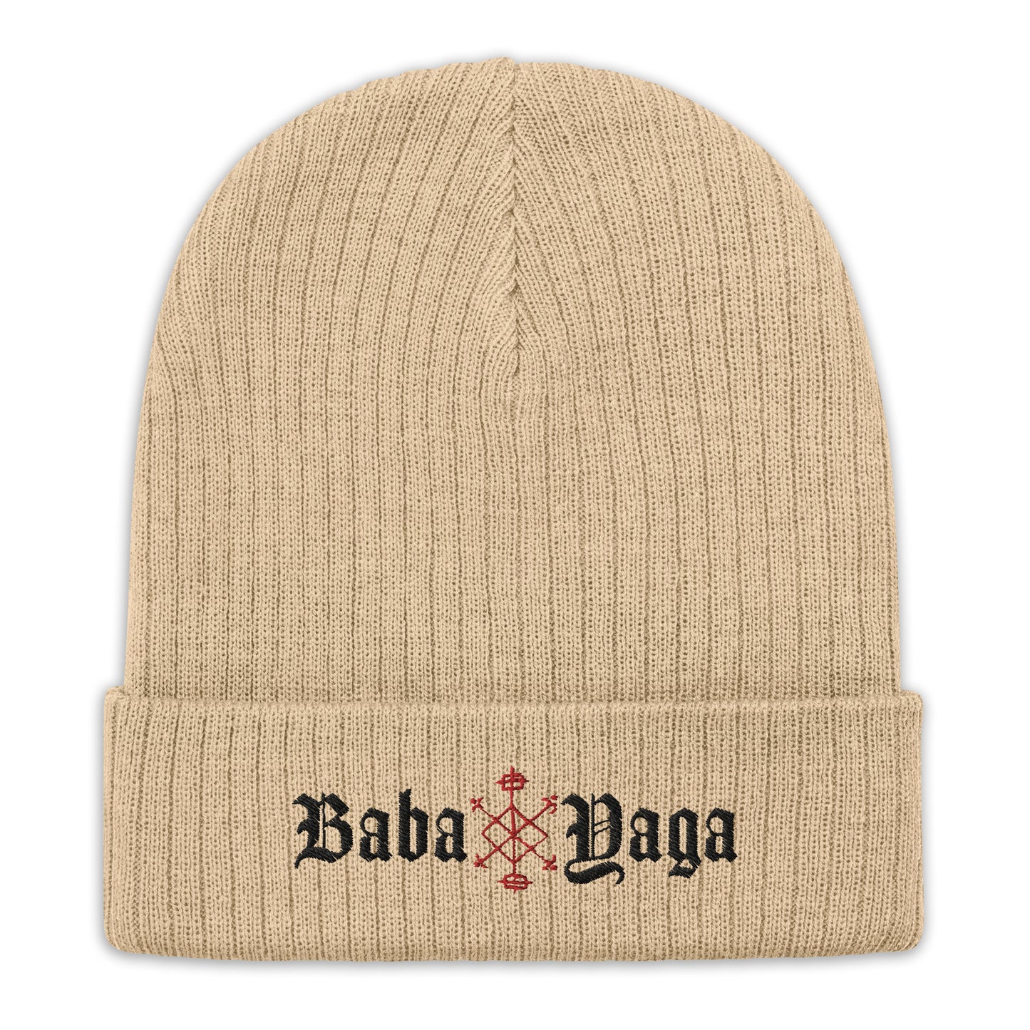 Baba Yaga Ribbed knit beanie