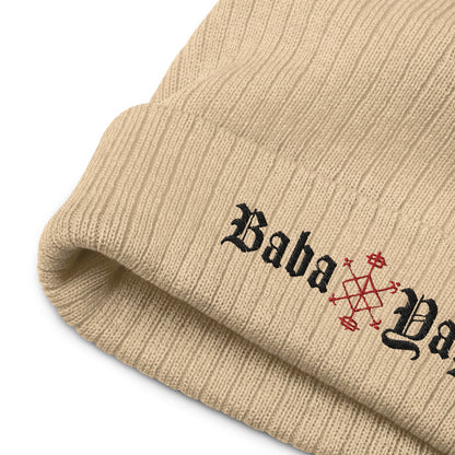 Baba Yaga Ribbed knit beanie