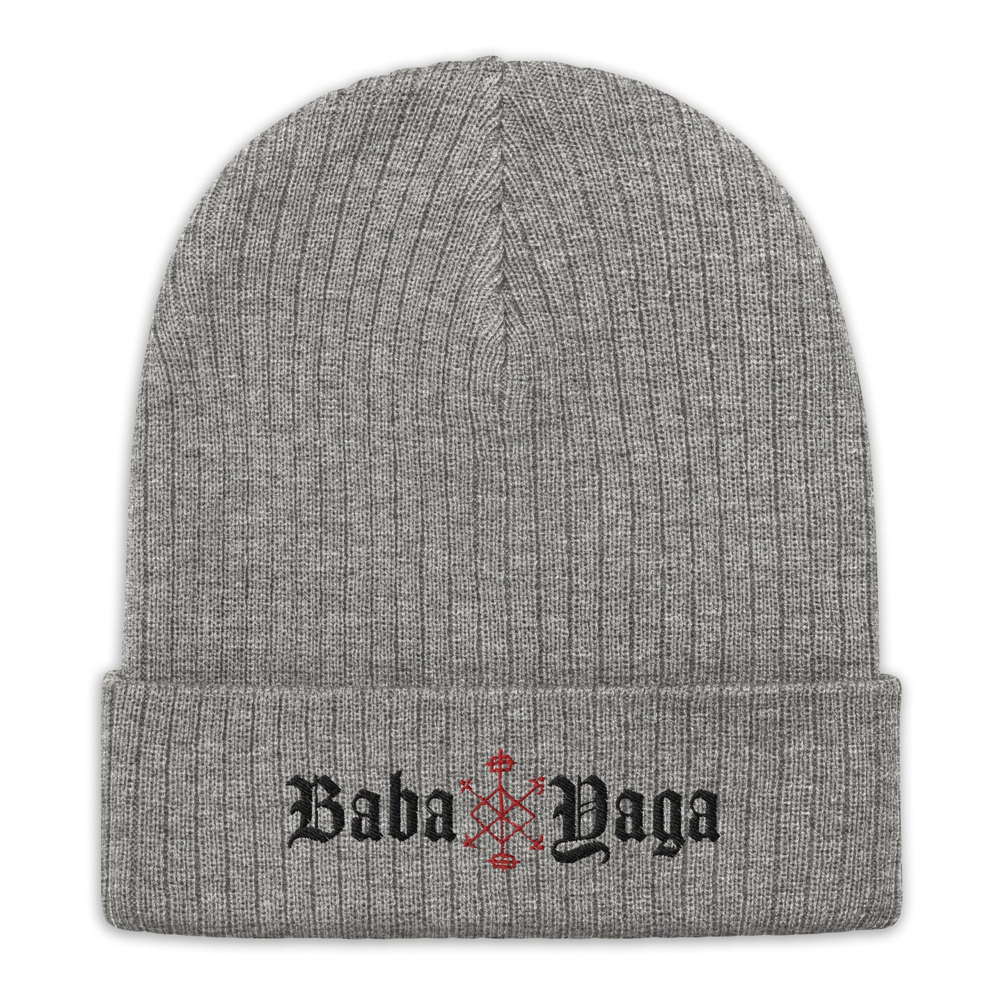 Baba Yaga Ribbed knit beanie