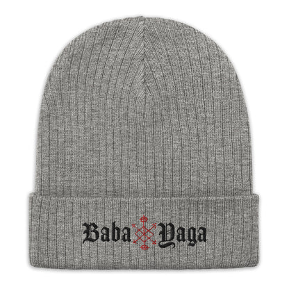 Baba Yaga Ribbed knit beanie