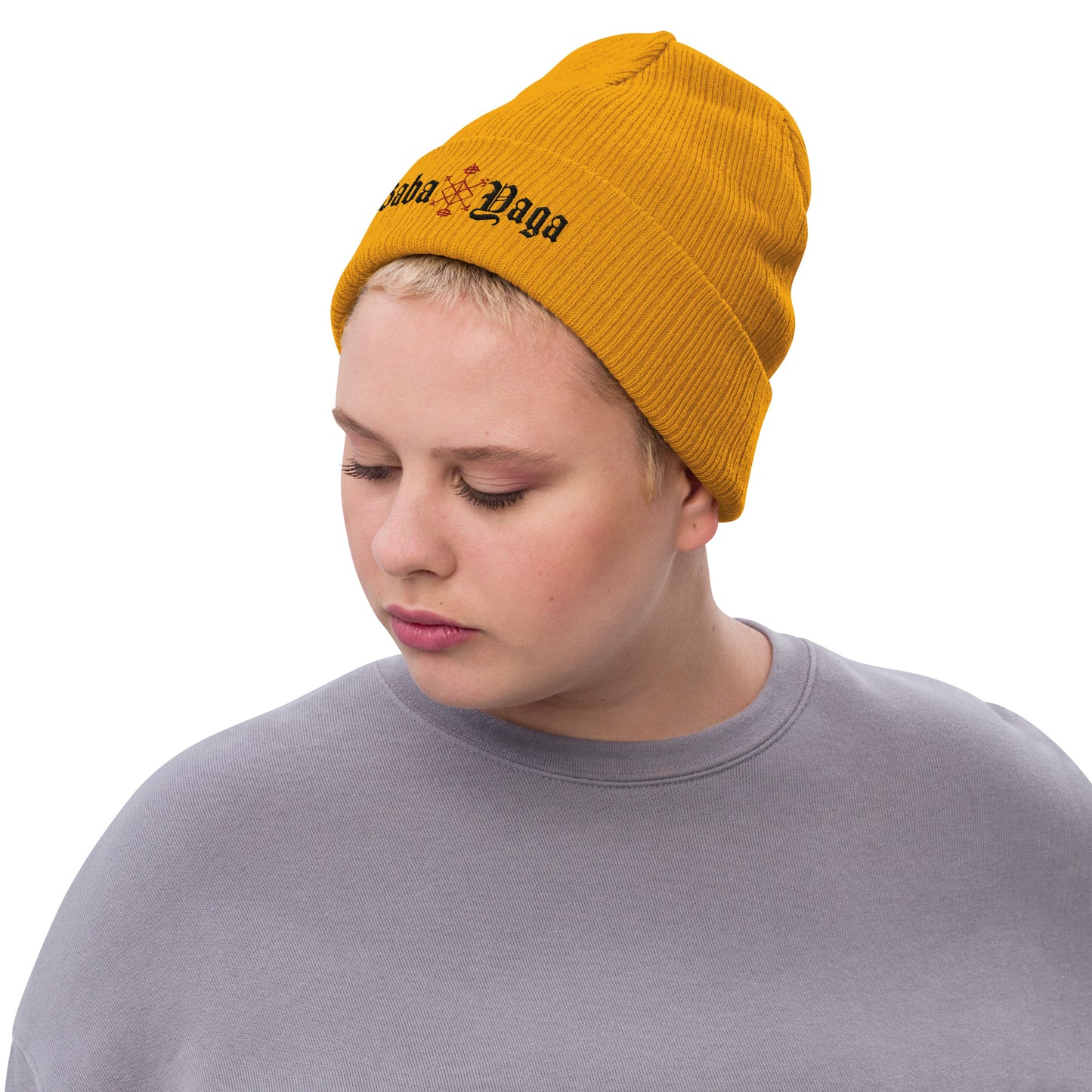 Baba Yaga Ribbed knit beanie