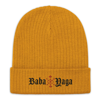 Baba Yaga Ribbed knit beanie