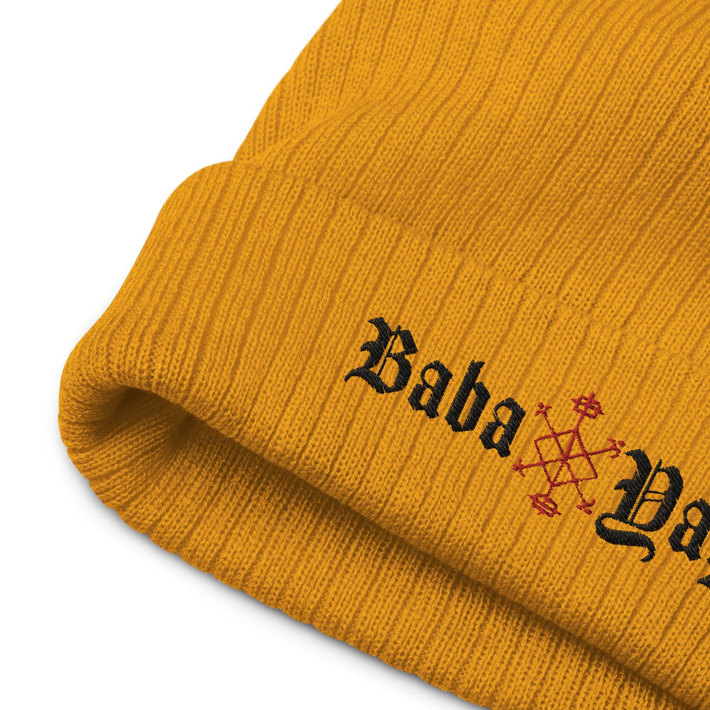 Baba Yaga Ribbed knit beanie