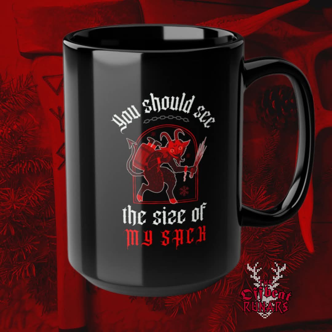 krampus, mug