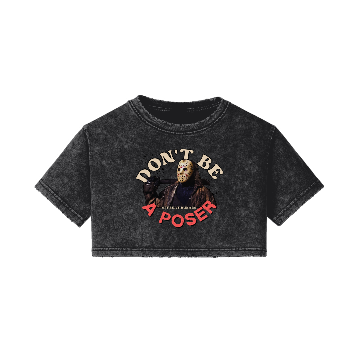 Don't be a poser Vintage Style Crop top