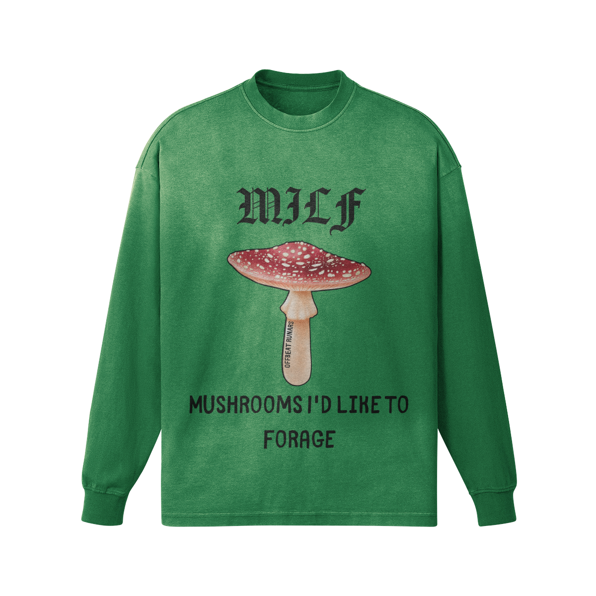 MILF Sun-faded Long sleeves Sweatshirt