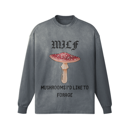 MILF Sun-faded Long sleeves Sweatshirt