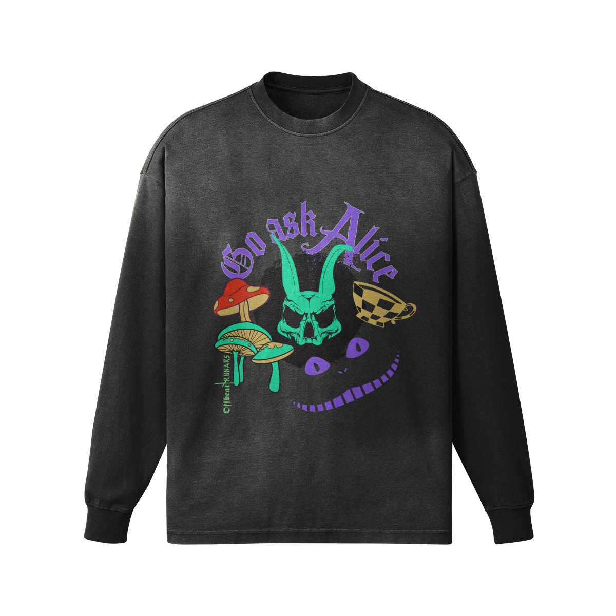 Go ask Alice Sun-faded Long sleeves Sweatshirt