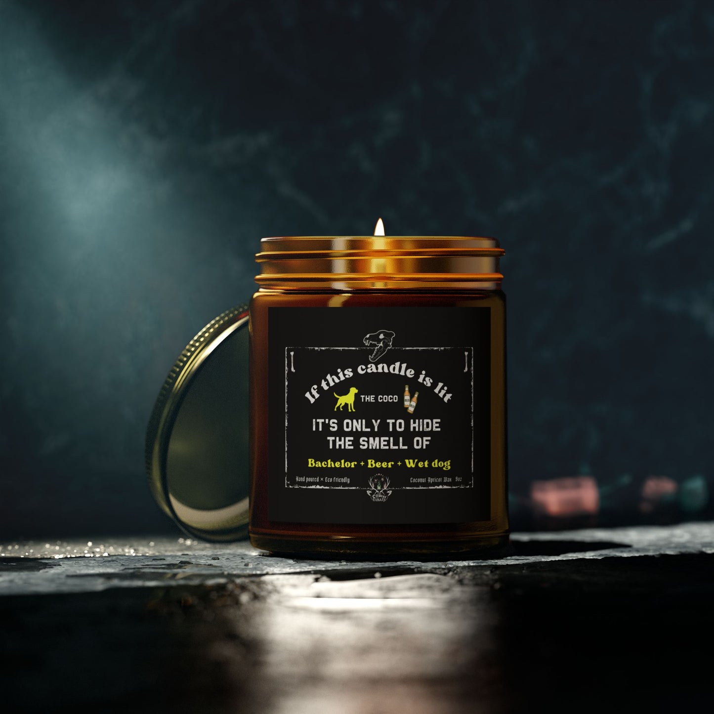 the_coco_candle_the_offbeat_runars_amber 9 oz