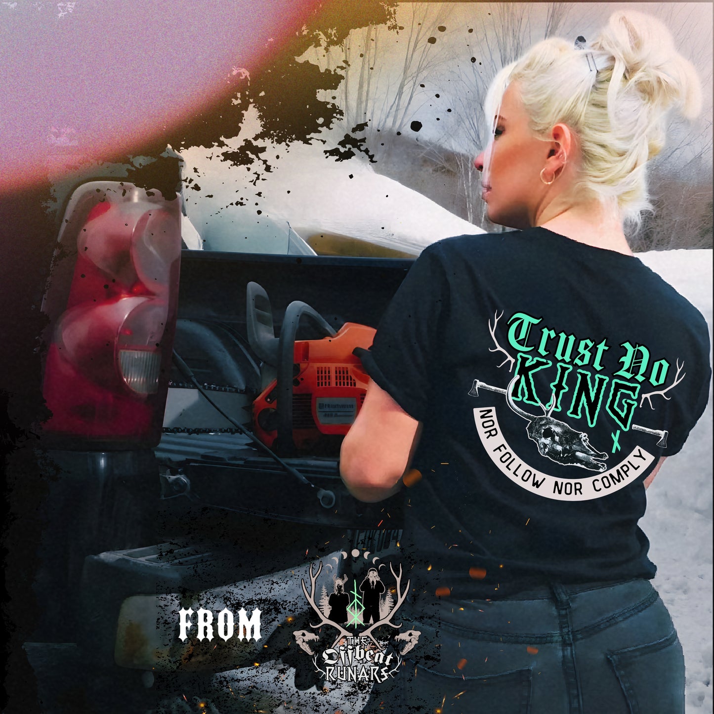 trust no king tee original the offbeat runars