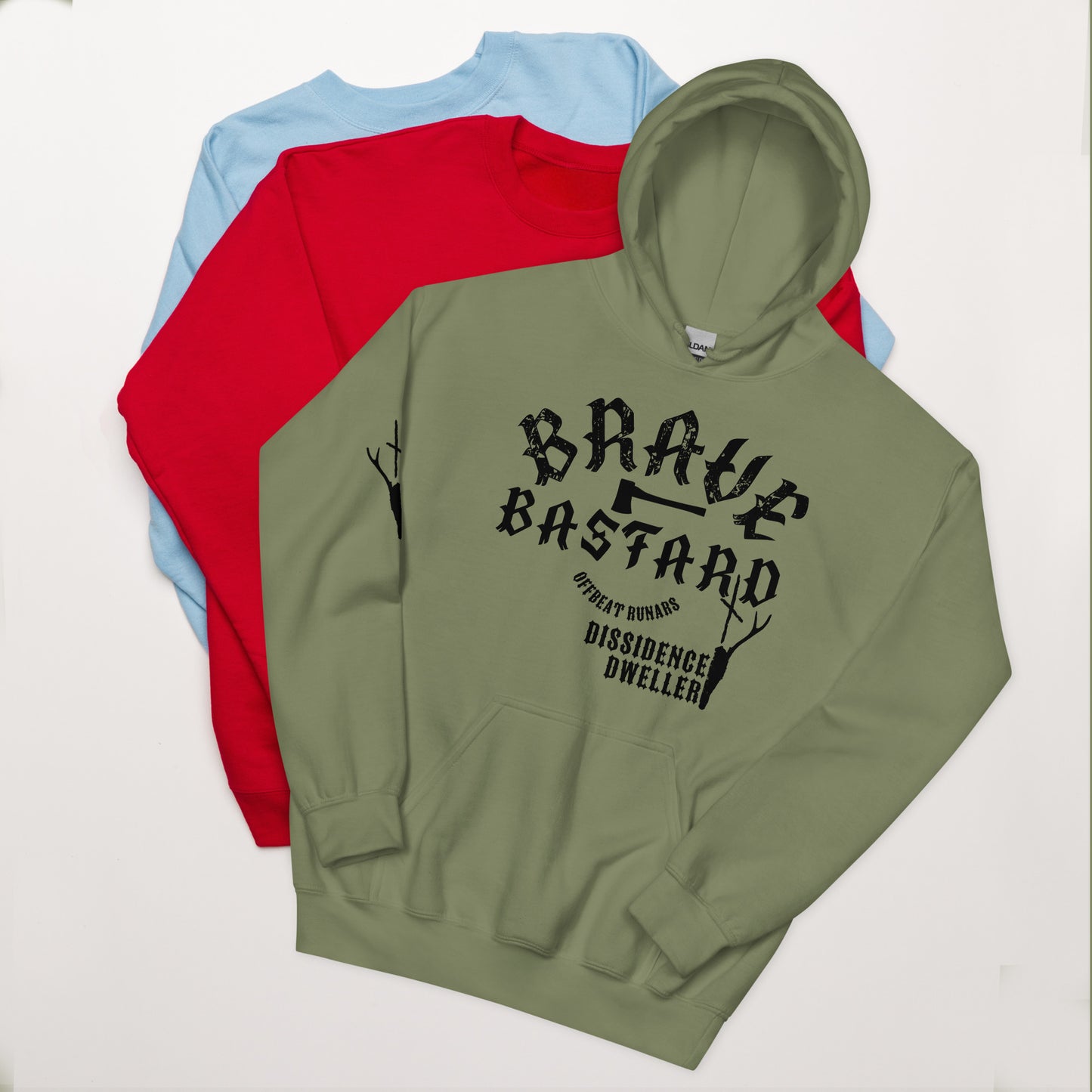 Brave Bastard Unisex Hoodie