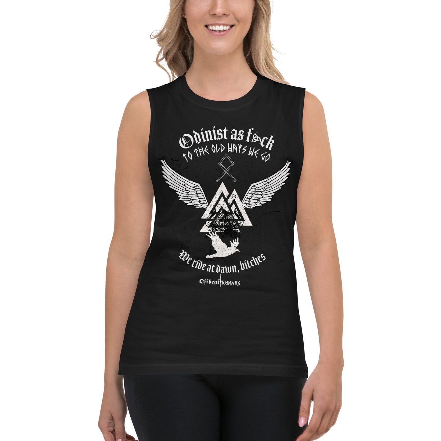 Odinist as f*ck Muscle Shirt