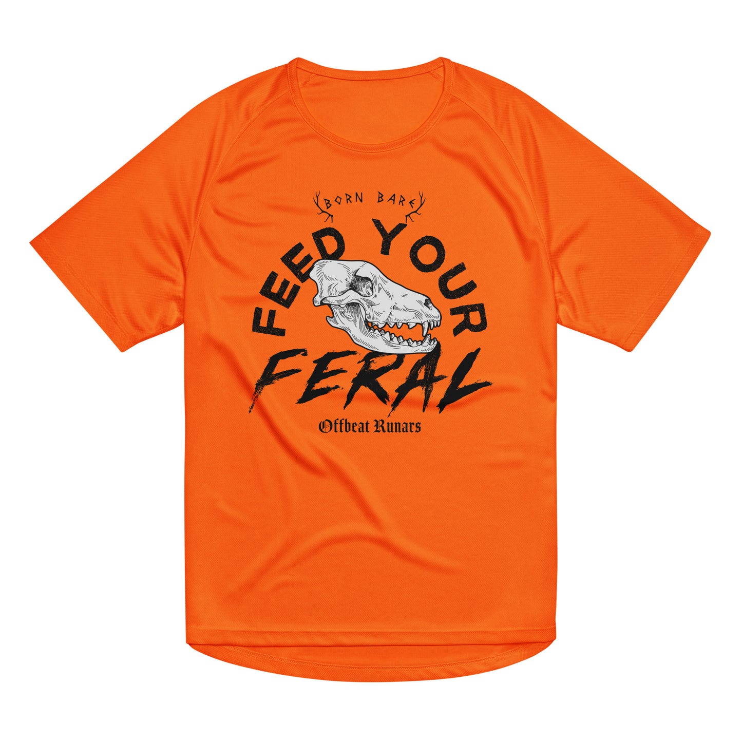 Feed your feral Unisex sports jersey