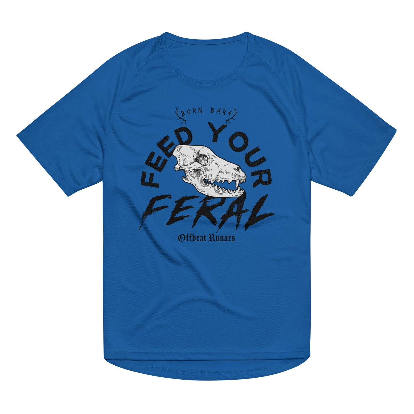 Feed your feral Unisex sports jersey