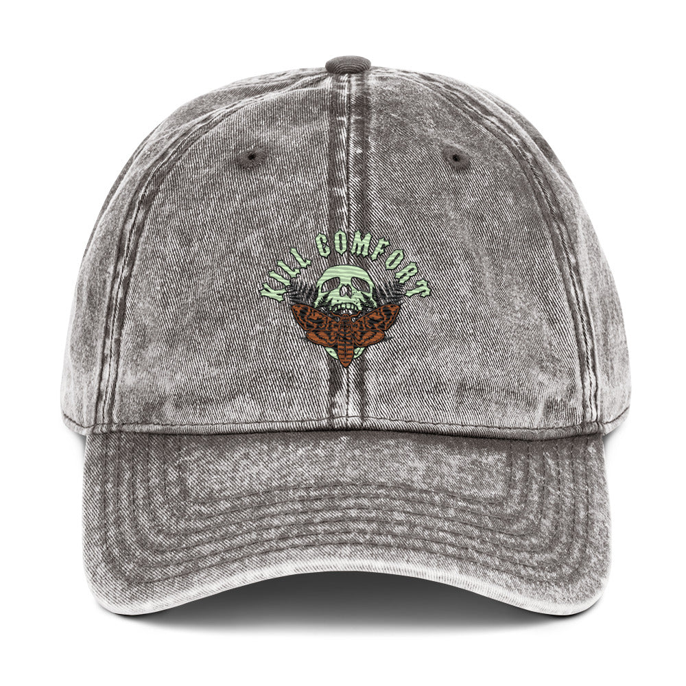 Kill Comfort Vintage Cotton Twill Cap – La Völva Creations