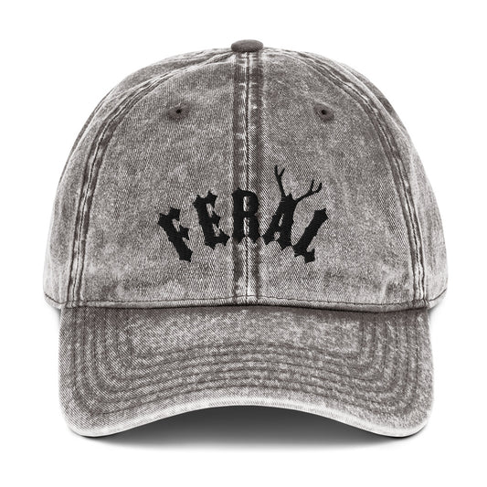 Feral Vintage Cotton Twill Cap