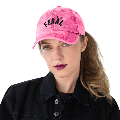 Feral Vintage Cotton Twill Cap