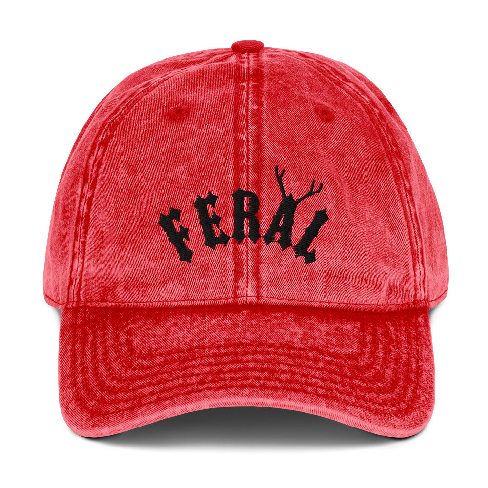 Feral Vintage Cotton Twill Cap