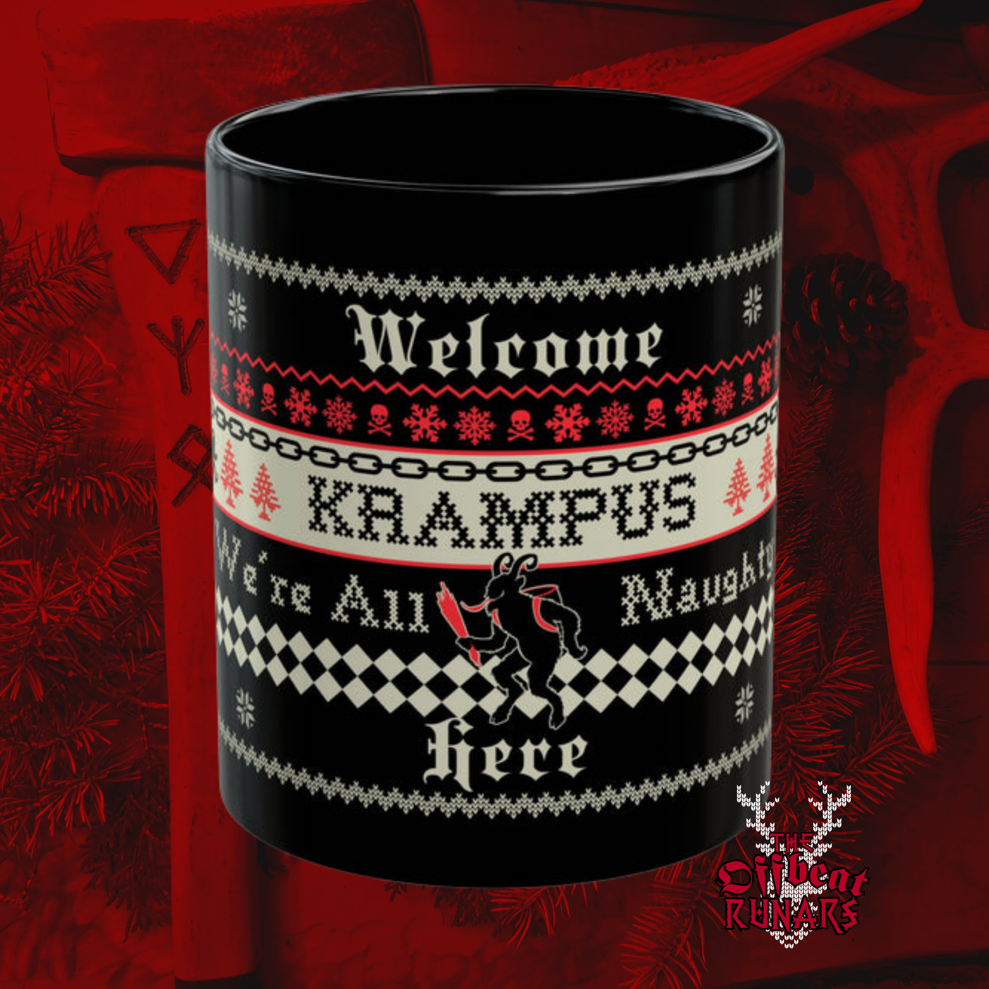 krampus, mug