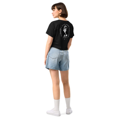 Feral girl club Women’s crop top