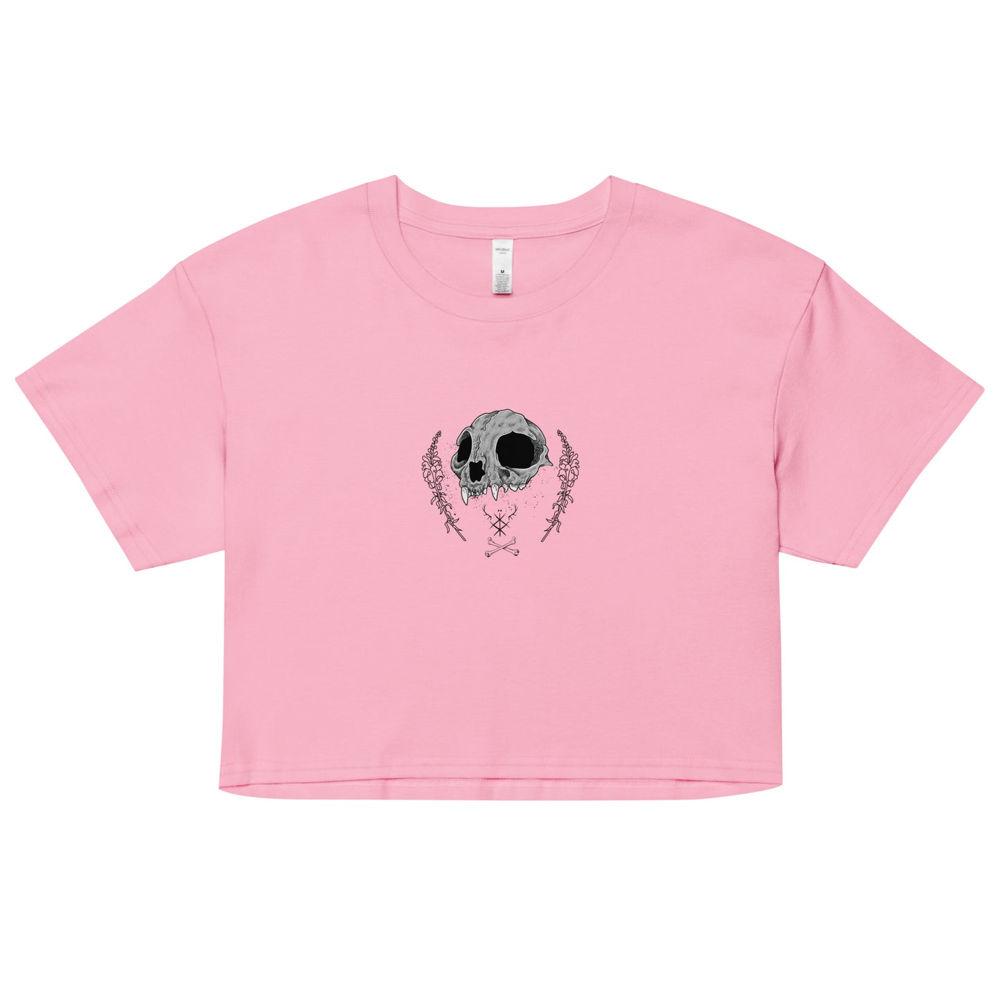 Feral girl club Women’s crop top