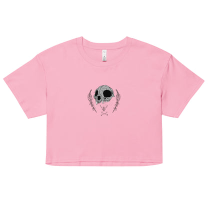 Feral girl club Women’s crop top