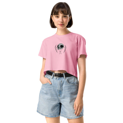 Feral girl club Women’s crop top