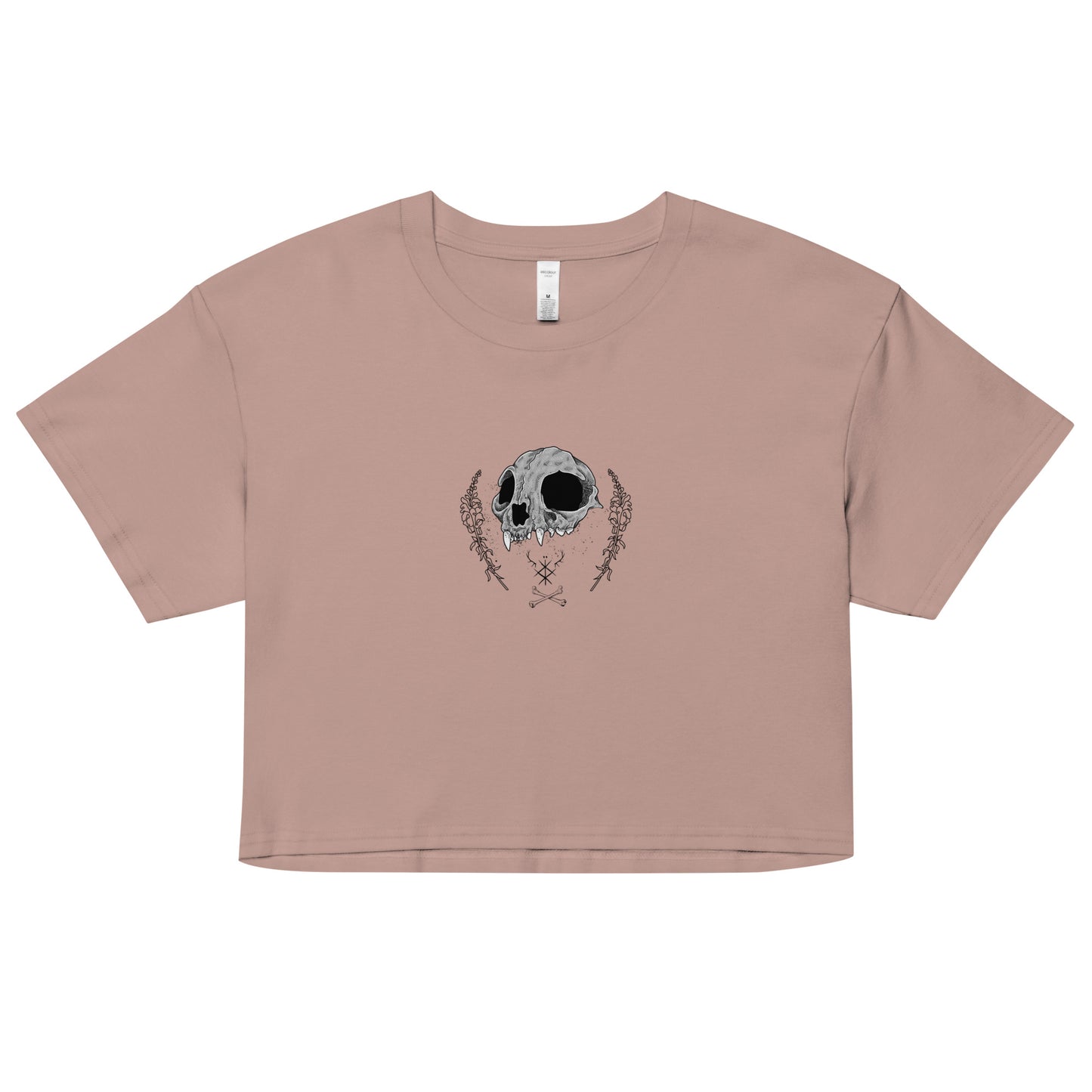 Feral girl club Women’s crop top