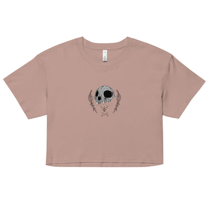 Feral girl club Women’s crop top