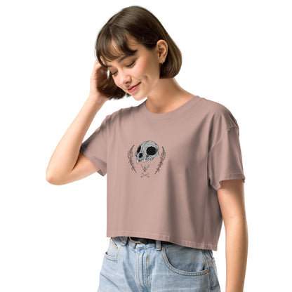 Feral girl club Women’s crop top