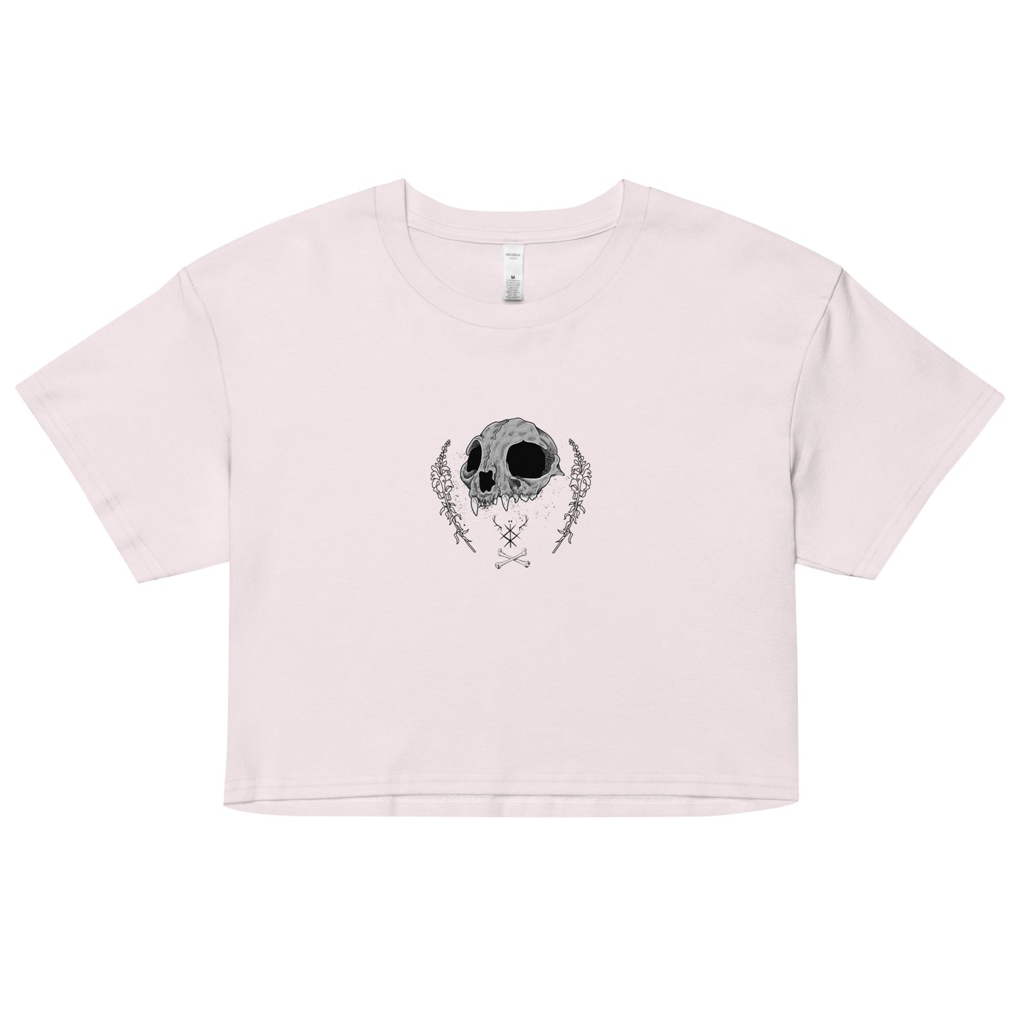 Feral girl club Women’s crop top