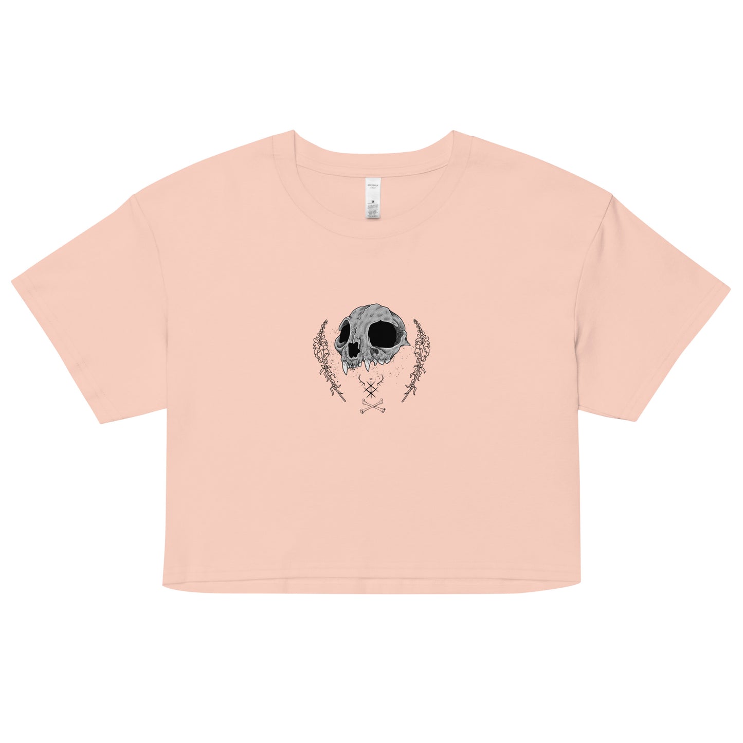 Feral girl club Women’s crop top