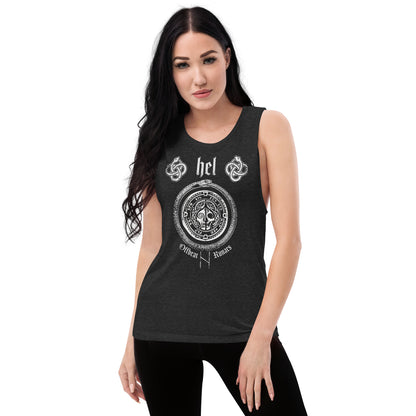 Hel Norse Giantess / Goddess of the Underworld Ladies’ Muscle Tank